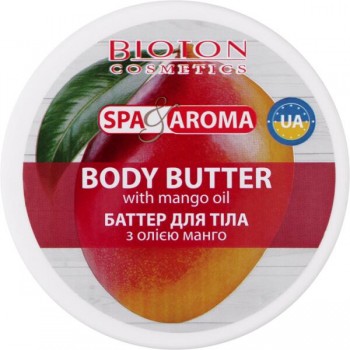 Баттер для тіла Bioton Cosmetics Spa & Aroma з олією Манго 250 мл (4820026159874)