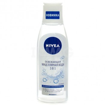 Засіб для зняття макіяжу Nivea 200 мл 3в1 міцелярна вода для нормальної шкіри