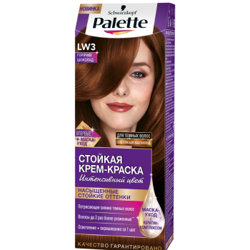 Фарба для волосся Palette LW-3 Гарячий шоколад 110 мл (4015001009200)