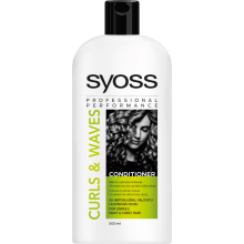 Кондиціонер Syoss Curls & Waves Легка завивка для хвилястого і кудрявого волосся 500 мл (9000101206760)