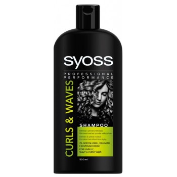 Шампунь Syoss Curls & Waves Легка завивка для хвилястого і кудрявого волосся 500 мл (9000101218282)