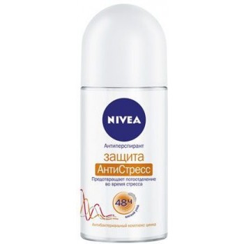 Дезодорант кульковий  для жінок Nivea Захист Антистрес 50 мл (4005808717163)