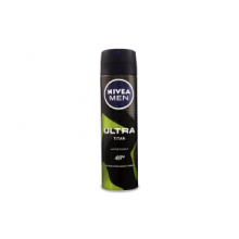 Дезодорант спрей NIVEA  ULTRA Titan антибактеріальний ефект 150 мл (4005900754158)
