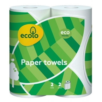 Паперові рушники Ecolo 2 шт (4820023747210)