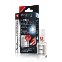 Eveline Nail Therapy Profession   X-Treme Gel Effect закрепляющее лаковое покрытие 12ml 