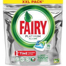 Капсулы для посудомоечной машины Fairy Platinum 70 шт (цена за 1шт) (8001090150646)