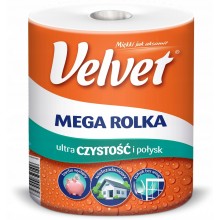 Паперовий рушник Velvet Mega Rolka (5901478004727)