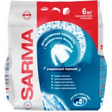 Стиральный порошок Sarma универсальная Горная свежесть 6 кг (4820026412726)
