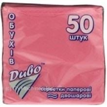 Серветка Диво рожева 50 листів (4820003831687)