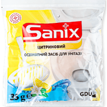Блок для унітаза Sanix 35г Цитрусовый (4820167005313)