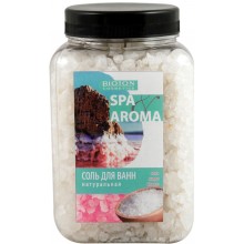 Соль морская для ванн Bioton Cosmetics Spa&Aroma натуральная соль озера Сиваш 750 г (4823097600580)