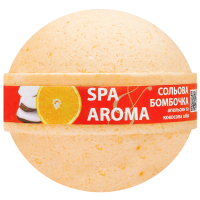 Солевая бомбочка для ванны Bioton Spa&Aroma Апельсин и Кокосовое масло 75 г (4820026153544)