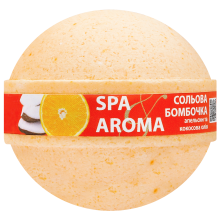 Солевая бомбочка для ванны Bioton Spa&Aroma Апельсин и Кокосовое масло 75 г (4820026153544)