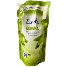 Жидкое крем-мыло Linda Оливка пакет 1л (5902360477711)
