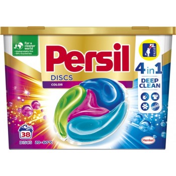 Гелевые диски Persil Discs 4 in 1 Deep Clean Color 38 шт (цена за 1 шт) (9000101373028)