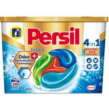Гелеві диски Persil Discs 4 in 1 Deep Clean Color Нейтралізатор запаху 38 шт (ціна за 1 шт)  (9000101380316)