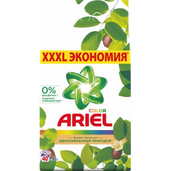 Стиральный порошок Ariel масло Ши 6 кг Автомат (8001090962171)