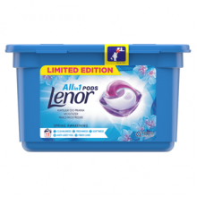 Гелеві капсули Lenor all in 1 pods 11 шт (ціна за 1 шт) (8001841212890)
