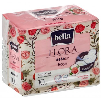 Гігієнічні прокладки Bella Flora Rose 10 шт (5900516305826)