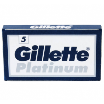 Леза двосторонні Gillette Platinum 5 шт (3014260252144)