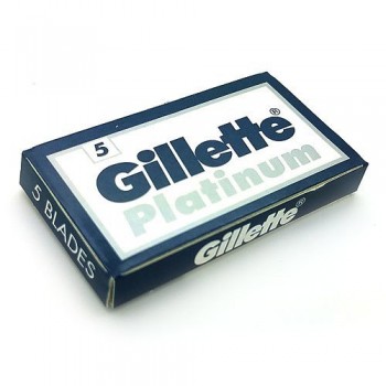 Лезвия двусторонние Gillette Platinum 5 шт (3014260252144)