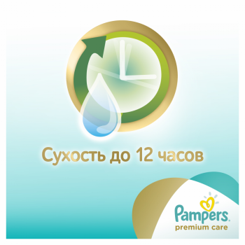 Пiдгузники дитячі PAMPERS Premium Care Mini 2 (3-6 кг) Джамбо 72шт