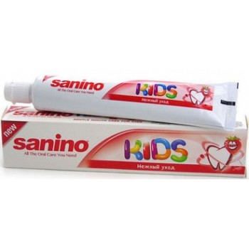 Зубная паста детская Sanino Kids клубника 50 мл (8690506402921)