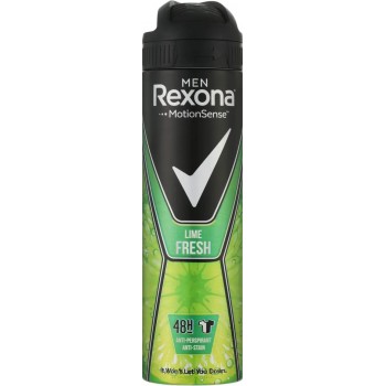 Дезодорант-антиперспірант чоловічий Rexona Lime Fresh 150 мл (8720182990556)