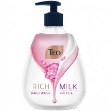 Мыло жидкое TEO Rich Milk Soft Care дозатор 400 мл (3800024045400)
