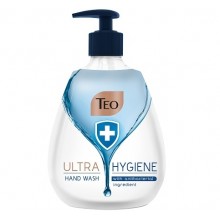Мило рідке TEO Ultra Hygiene With Antibacterial дозатор 400 мл (3800024045417)
