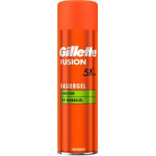 Гель для бритья Gillette Fusion 5 Sensitive 200 мл (7702018622016)