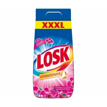 Стиральный порошок Losk автомат с эфирными маслами и ароматом Малазийских цветов 9 кг (9000101518009)