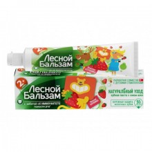Зубная паста для детей Лесной бальзам Нежная Клубника 50 мл 2+ (8714100749401)