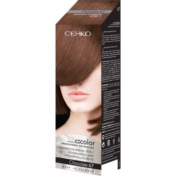 Крем-фарба для волосся C:EHKO С:COLOR 67 шоколад 50 мл (4012498867955)