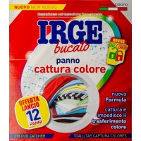 Салфетка-ловушка для стирки цветных вещей Irge 12 шт (8021723044616)