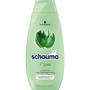 Шампунь для волосся Schauma 7 трав 400 мл (3838824086750)