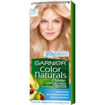 Краска для волос Garnier Color Naturals 102 Снежный Блонд 110 мл (3600541120860)