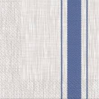 Серветка Марго Текстиль синій 20 листів 3-шари (33*33) (2000000002477)