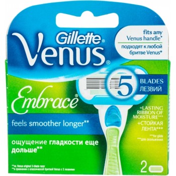 Змінні картриджі для гоління Venus Embrace (2 шт) (7702018955558)