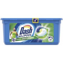 Гелеві капсули Dash 3in1 Anti-Odore 22 шт (ціна за 1 шт) (8001841790978)