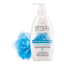 Засіб для інтимної гігієни Avon Simply Delicate Odour Neutralising 300 мл (5059018084279)