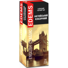 Чай черный Edems Английский Классический 50 г 25 пакетиков (4820149489292)
