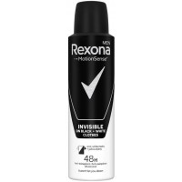 Дезодорант-антиперспірант Rexona Men Invisible on Black+White Clothes 150 мл (8712561534444) 
