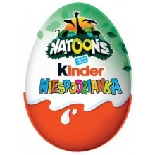 Шоколадное яйцо Kinder Сюрприз Natoons 20 г (54088191)