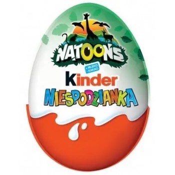 Шоколадное яйцо Kinder Сюрприз Natoons 20 г (54088191)