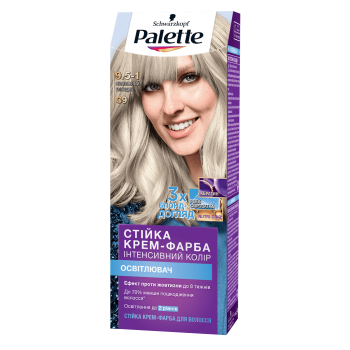 Фарба для волосся Palette С-9 попелястий блонд 110 мл (3838905551658)