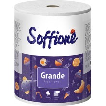 Бумажные полотенца на гильзе Soffione Grande 2 слоя 350 отрывов (4820003834732)