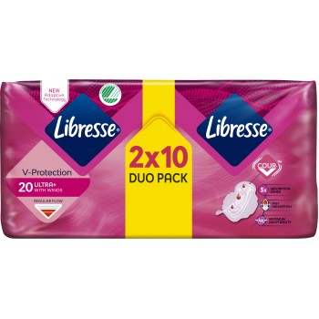 Гигиенические прокладки Libresse Ultra DUO Normal Soft 20 шт (7310791245607)