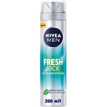 Гель для гоління Nivea Men Fresh Kick 200 мл (4005900841148)