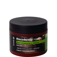 Маска для волос Dr.Sante Восстановление и защита Масло макадамии и кератин 300 мл (4823015932960)